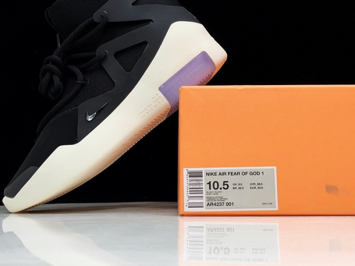 Air Fear Of God 1 Black  AR4237-001